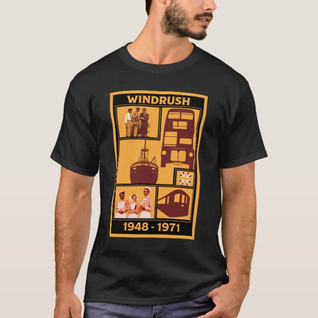 Generation Windrush Britische Geschichte T-Shirt (Vorderseite)
