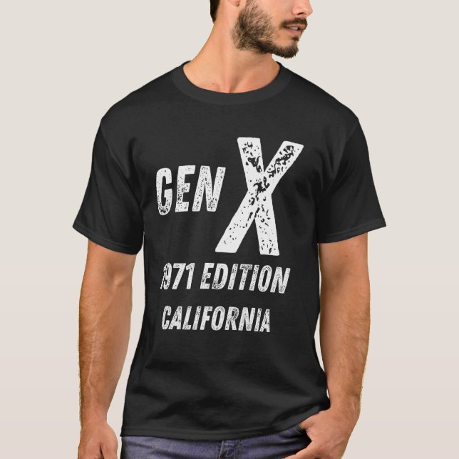 Generation X 1971 Edition Generation California Ge T-Shirt (Vorderseite)