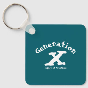 Generation X Akryllischer Schlüsselanhänger