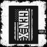 Generation X - Amerikanische Flagge - Proud Gen Xe