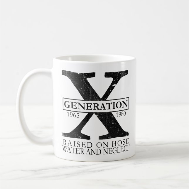 Generation X - Auf Schlauchwasser aufgezogen und v Kaffeetasse (Links)