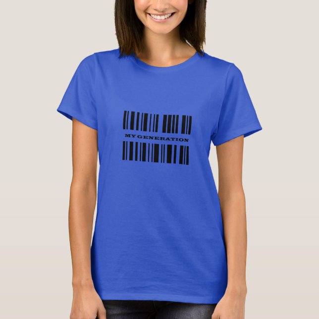 Generation X BAR CODE-T - Shirt (Vorderseite)