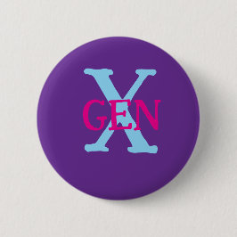 Generation X Button