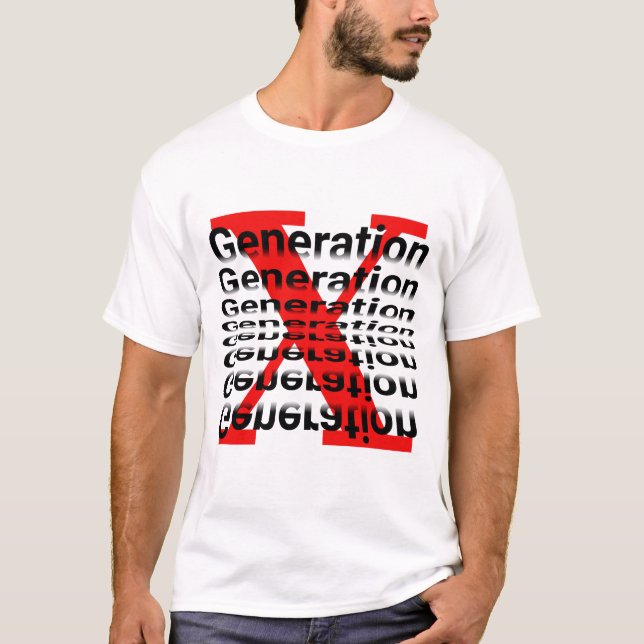 Generation X - Die verlorene Generation T-Shirt (Vorderseite)