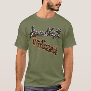 Generation X Dunkler T - Shirt