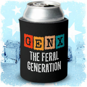 Generation X Gen Xer Gen X Die Generation der Fers Dosenkühler