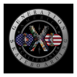 Generation X Kalifornien Poster