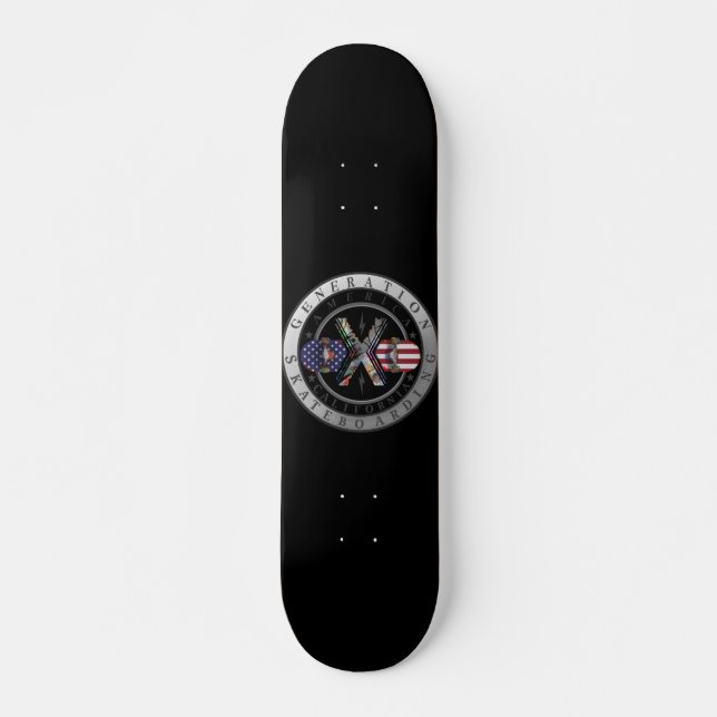 Generation X Kalifornien Skateboard (Vorne)
