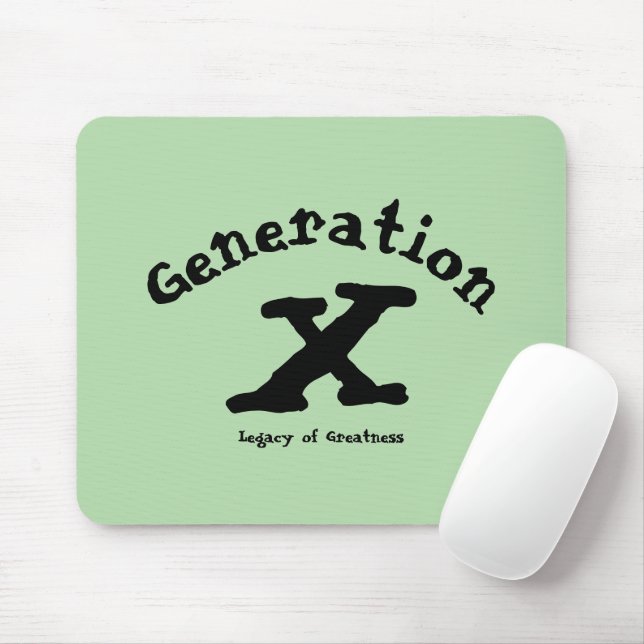 Generation X Mousepad (Mit Mouse)
