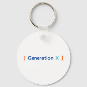Generation X Schlüsselanhänger