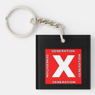Generation X Schlüsselkette Schlüsselanhänger