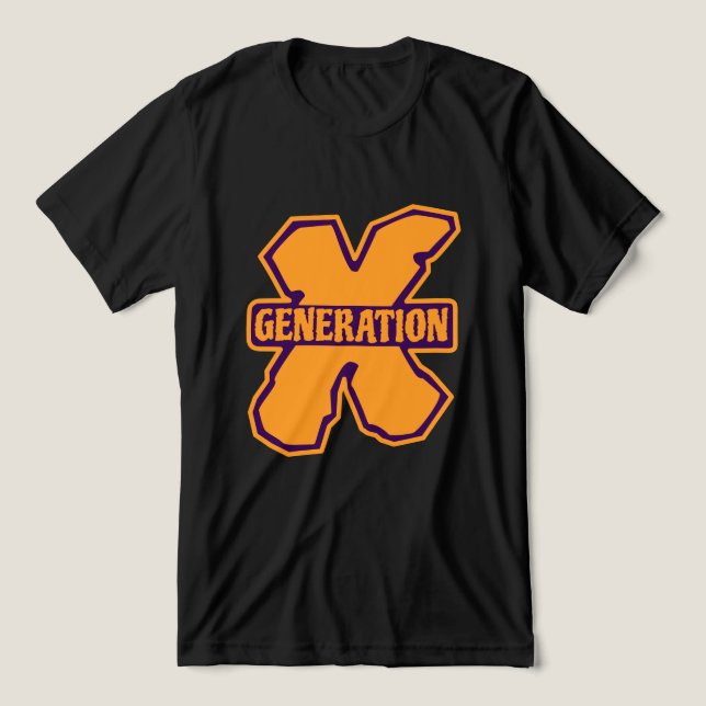 Generation X Tri-Blend Shirt (Design Vorderseite)