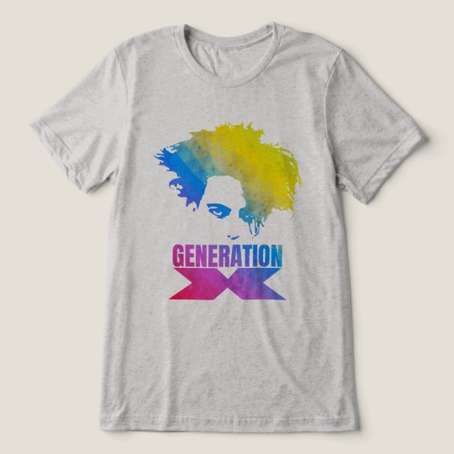 Generation X Tri-Blend Shirt (Design Vorderseite)