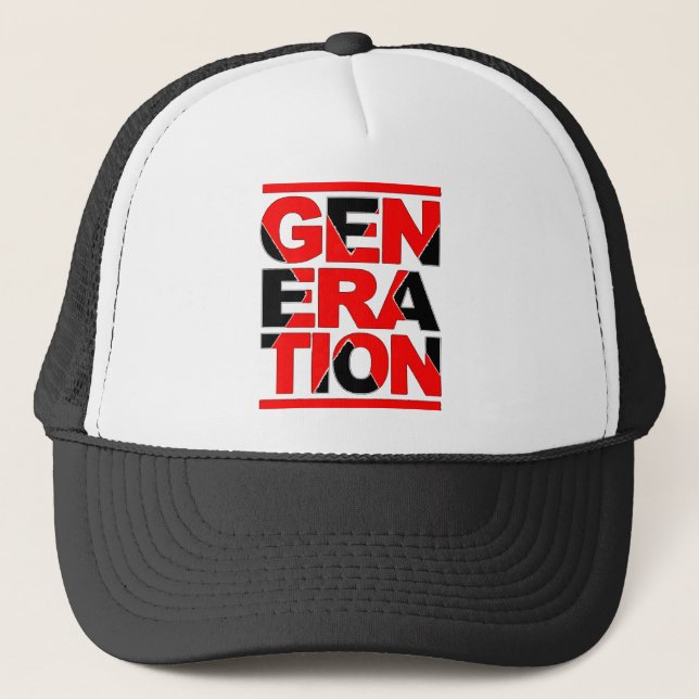 Generation X Truckerkappe (Vorderseite)