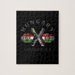 Generation X Ungarn Skateboard 80er Puzzle