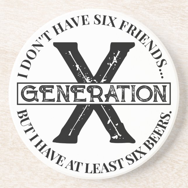 Generation X Untersetzer (Vorne)