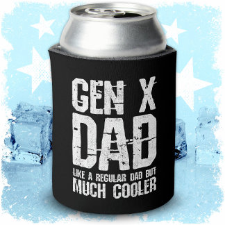 Generation X Vater Gen Xer Vater 60er 70er 80er Va Dosenkühler
