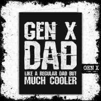 Generation X Vater Gen Xer Vater 60er 70er 80er Va