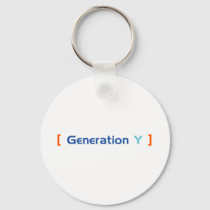 Generation Y Schlüsselanhänger
