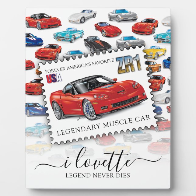 GENERATIONEN DER AUTOMOBILKUNST FOTOPLATTE (Vorderseite)