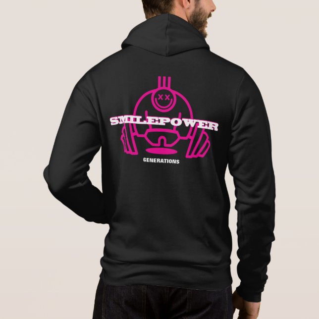 Generationen, Stamm von SmilePower Pink Hoodie (Rückseite)