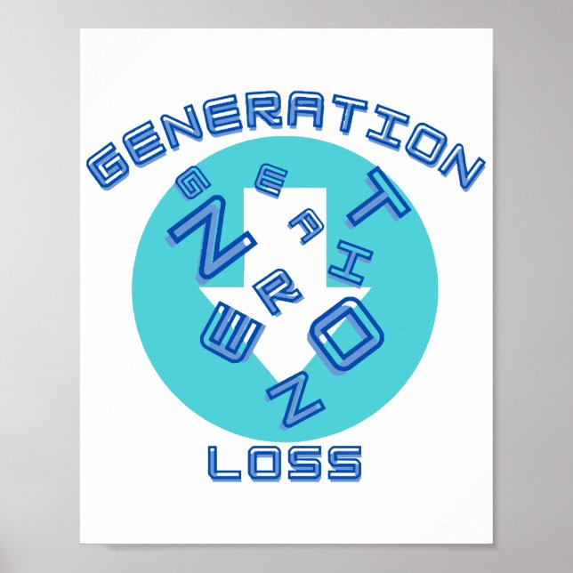 Generationsverlust Poster (Vorne)