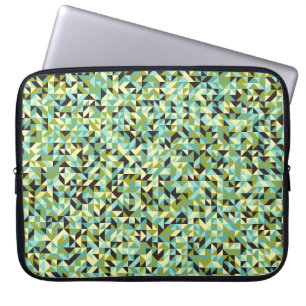 Generative abstrakt geometrische Musterberechnung Laptopschutzhülle