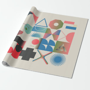 Generative Design-Grafik Geschenkpapier