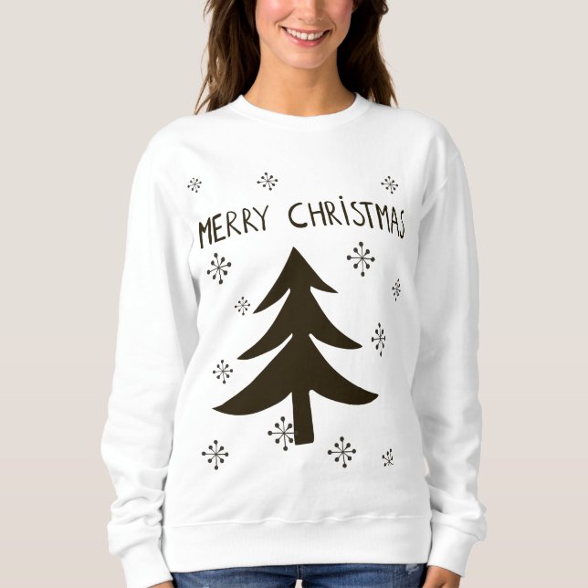 Generic Christmas Sweatshirt Plus Size Sweatshirt (Vorderseite)