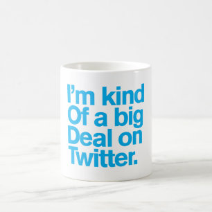 Generic Comedy™ / Große Sache auf Twitter. Tasse