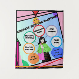 GENERIEREN SIE IHRE EIGENEN MENGEN! Soul Therapie. Wandteppich