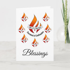 Generische Geschenke der Heiligen Geistbestätigung Karte