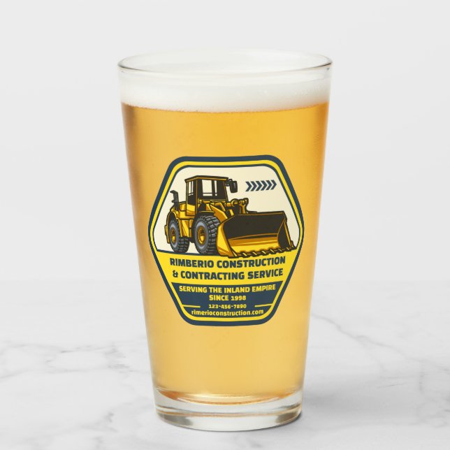 Generisches Baugewerbe anpassen Glas (Vorne (Gefüllt))