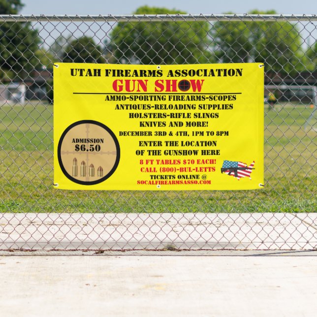 Generisches Gun-Show-Event-Symbol anpassen Banner (Insitu)