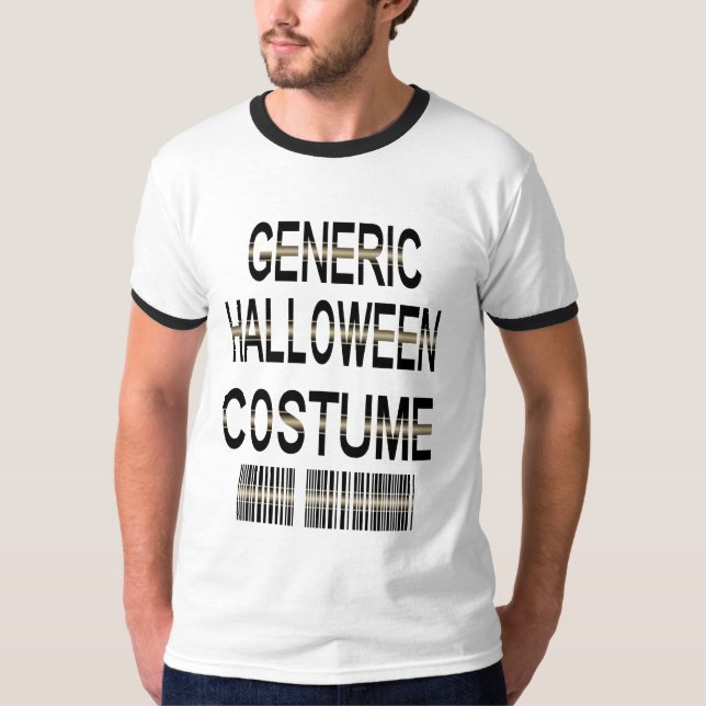 Generisches Halloween-Kostüm-Shirt T-Shirt (Vorderseite)