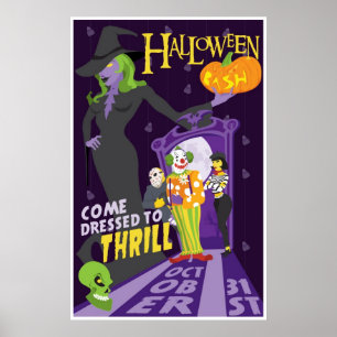 Generisches Halloween-Party-Poster Poster