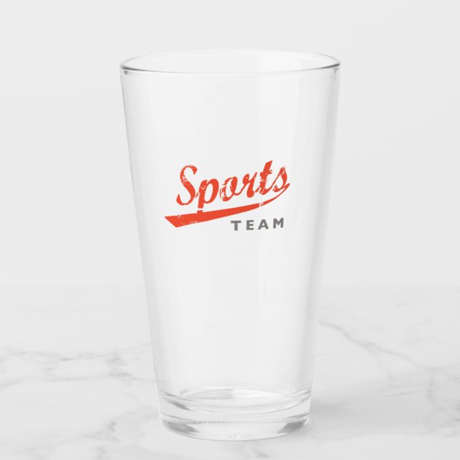 Generisches Sportteam Glas (Vorderseite)