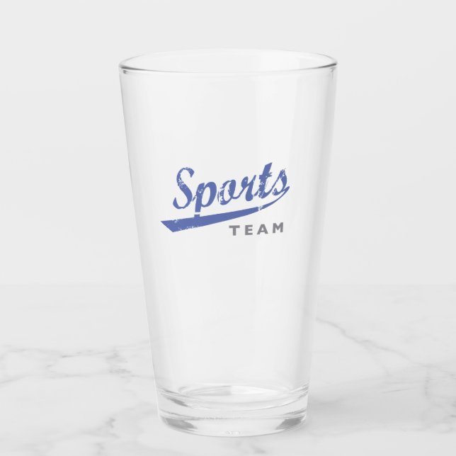 Generisches Sportteam Glas (Vorderseite)