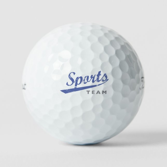 Generisches Sportteam Golfball (Vorderseite)