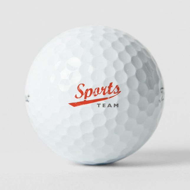 Generisches Sportteam Golfball (Vorderseite)