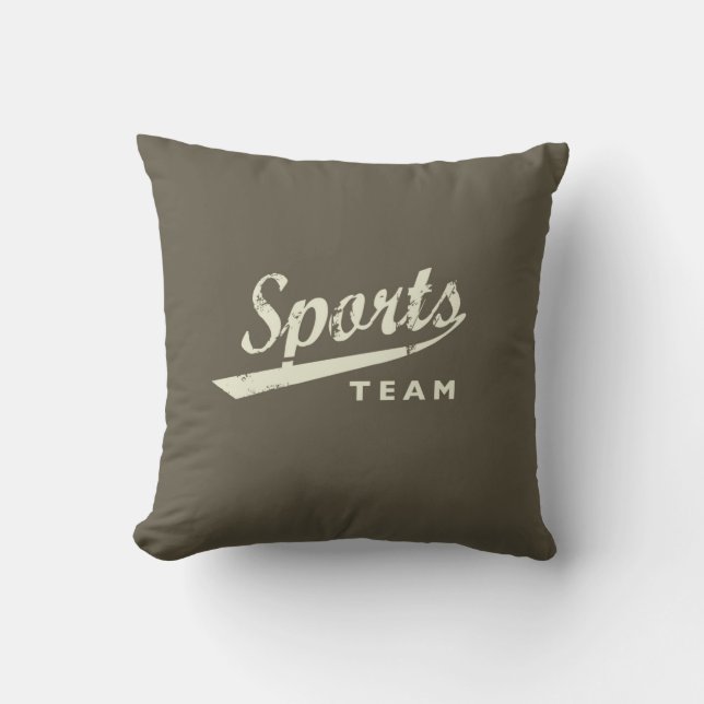 Generisches Sportteam Kissen (Vorderseite)