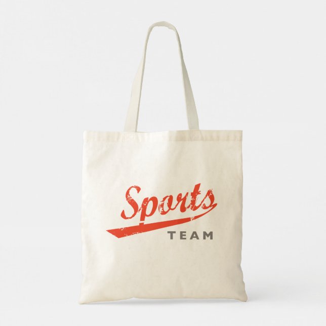 Generisches Sportteam Tragetasche (Rückseite)