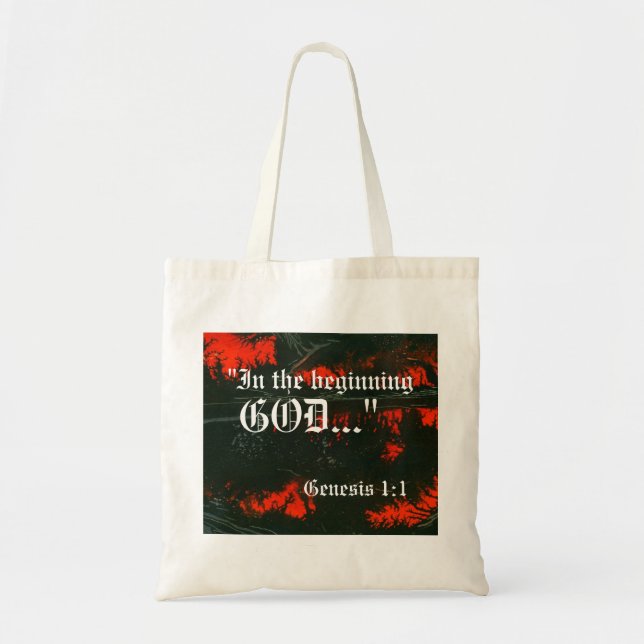 Genese 1:1 Bag Tragetasche (Vorne)