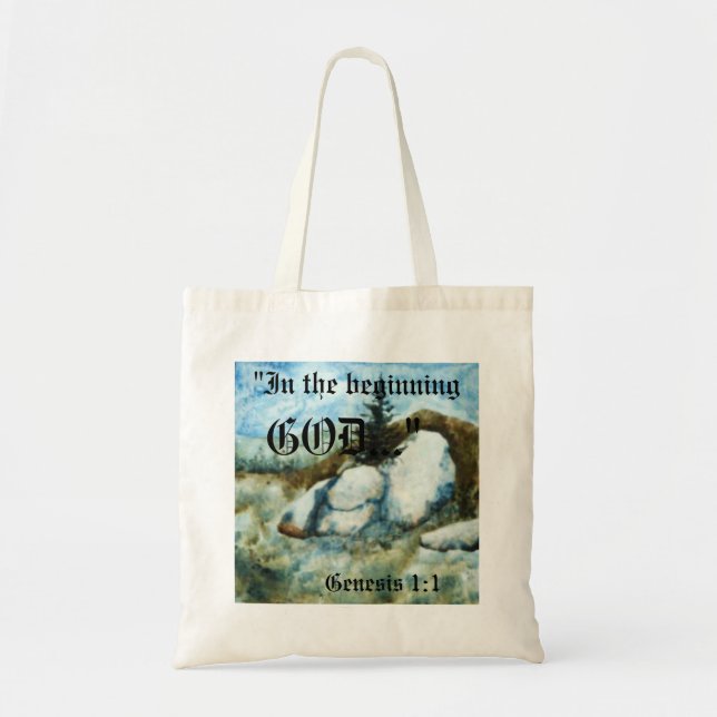 Genese 1:1 Bag Tragetasche (Vorne)