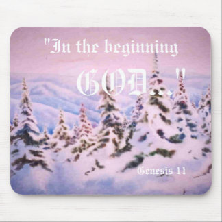 Genese 1:1 Mousepad