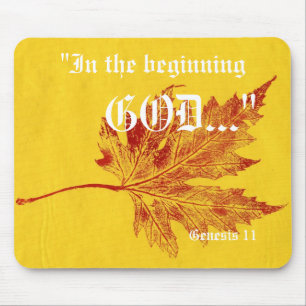 Genese 1:1 Mousepad