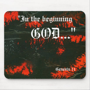 Genese 1:1 Mousepad