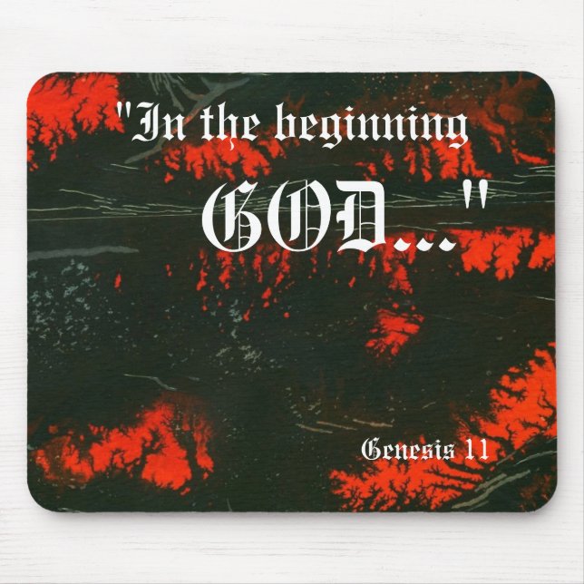 Genese 1:1 Mousepad (Vorne)
