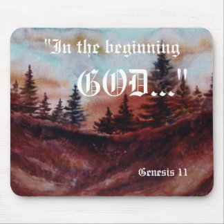 Genese 1:1 Mousepad
