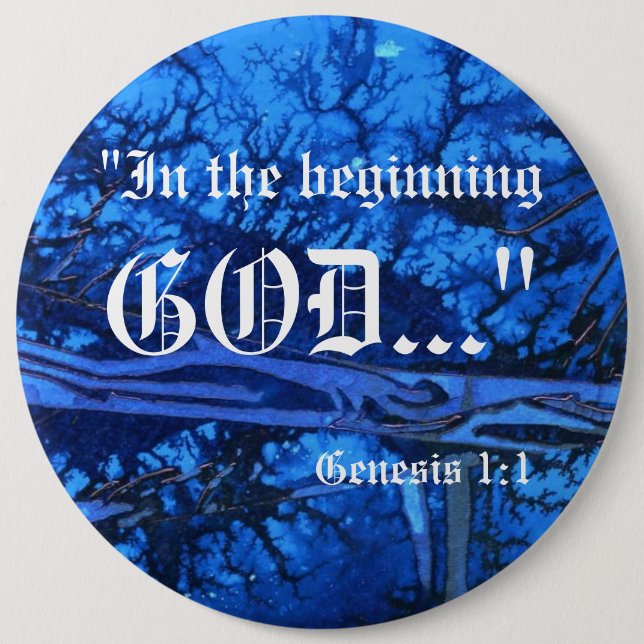 Genese 1:1 Schaltfläche Button (Vorderseite)